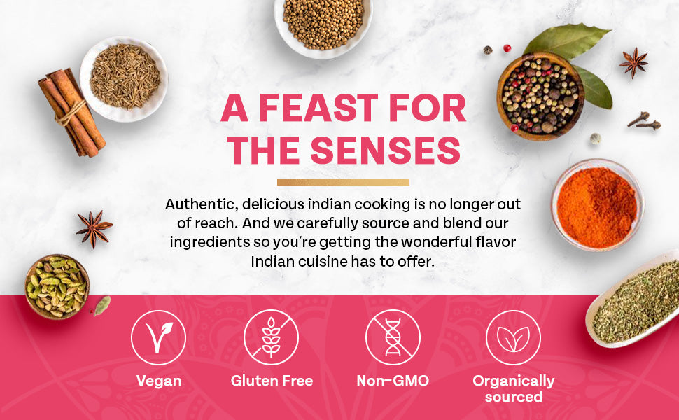 moji masala ® Mushroom Masala – Indian Spice Blend for Savory Mushroom Curry