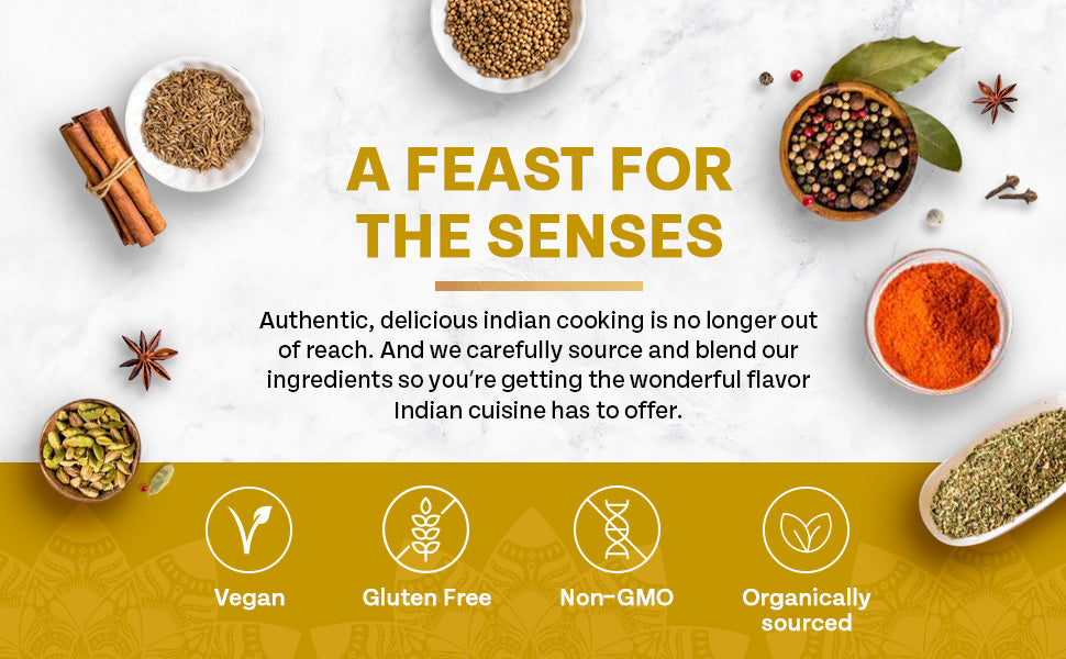 moji masala ® Dahl Masala – Authentic Indian Lentil Spice Blend | Vegan & Easy to Cook
