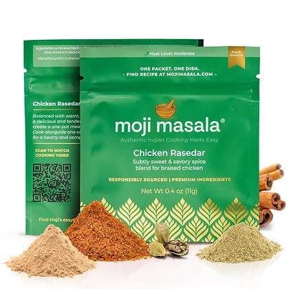 How to cook Indian food at home - easy chicken curry with moji masala spice blend