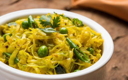 Quick Spiced Patta Gobi (Cabbage) — Made with moji masala® Gobi Masala