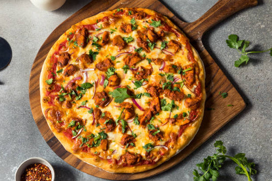 How to Make Chicken Tikka Masala Pizza at Home!