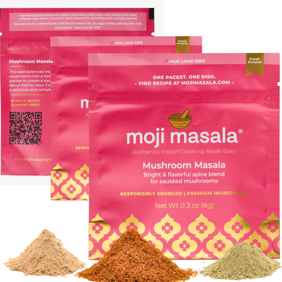 Mushroom Masala Spice Blend | Easy Indian Dinner | moji masala®