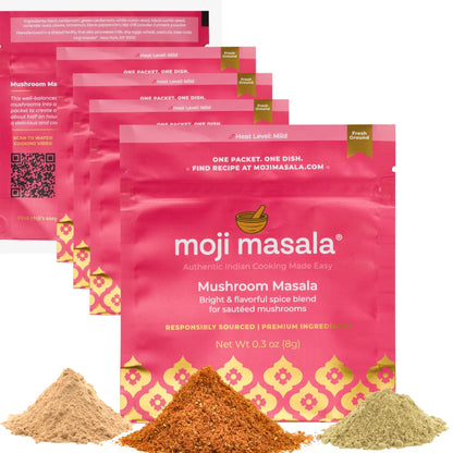 Mushroom Masala Spice Blend | Easy Indian Dinner | moji masala®