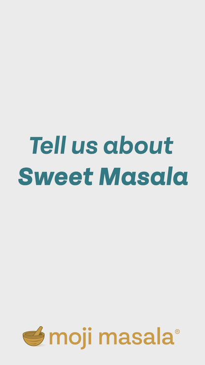 moji masala ® Sweet Masala – Ayurvedic Indian Spice Blend for Chai & Desserts