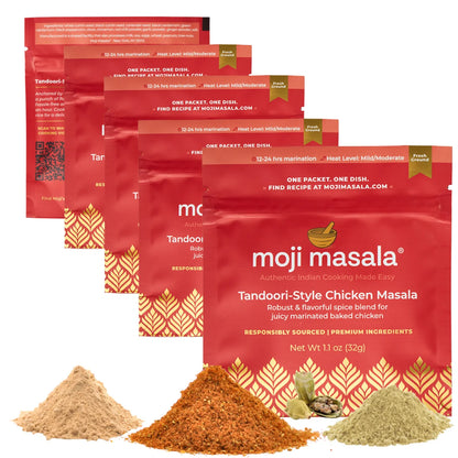 Tandoori Chicken Masala Spice Blend | Easy Indian Dinner | moji masala®
