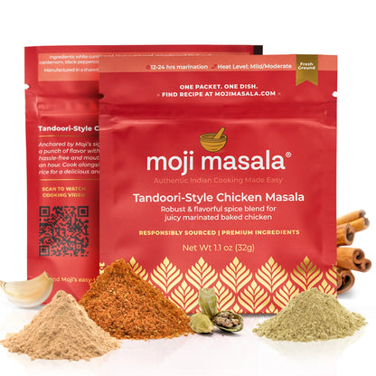 Tandoori Chicken Masala Spice Blend | Easy Indian Dinner | moji masala®