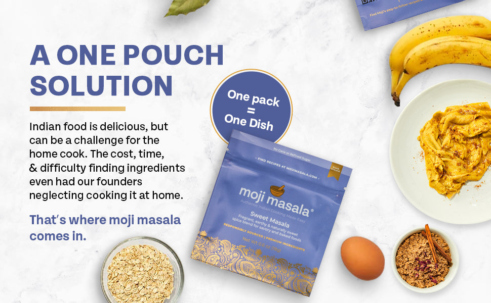 Sweet Masala – Authentic Indian Dessert Spice Blend for Chai Unique Sweets | moji masala